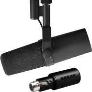 Shure SM7B + Shure MVX2U Bundle, Studio Vocal Recording Microphone with XLR to USB Connectivity