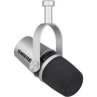 Shure MV7 USB Podcast Microphone - Silver