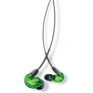 Shure SE215 Special Edition PRO Wired Earbuds - Professional Sound Isolating Earphones, Clear Sound & Deep Bass, Single Dynamic MicroDriver, Great for Music, Gaming, & Calls - Green