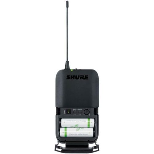  Shure BLX14/CVL UHF Wireless Microphone System - Perfect for Interviews, Presentations, Theater - 14-Hour Battery Life, 300 ft Range | includes CVL Lavalier Mic, Single Channel Receiver | J11 Band