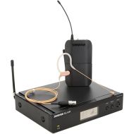 Shure BLX14R/MX53 UHF Wireless Microphone System - Perfect for Broadcast, Church, Presentations - 14-Hour Battery Life, 300 ft Range | MX153 Headset Mic, Single Channel Rack Mount Receiver | H10 Band