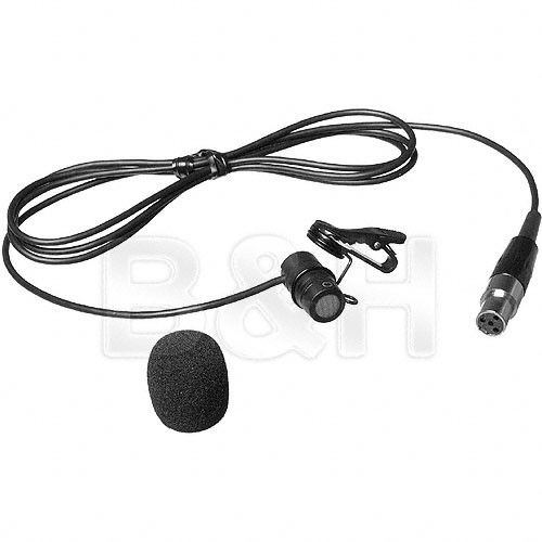  Shure WL185 Cardioid Lavalier Microphone with TA4F Connector (Black)