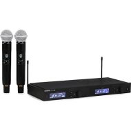 Shure SLXD24D/SM58 Dual Channel Wireless Microphone System with 2 SM58 Handheld Mics