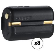 Shure SB900B Rechargeable Lithium-Ion Battery for Bodypack Transmitters/Receivers (8-Pack)