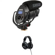 Shure VP83F LensHopper Shotgun Microphone with Integrated Audio Recorder and Headphones Kit