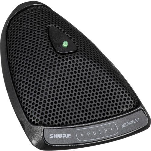  Shure MX393/O Microflex Omnidirectional Boundary Microphone for Installs (XLR Connector)