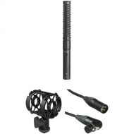 Shure VP89S Short Shotgun Microphone Kit with Shockmount and XLR Cable