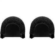 Shure Foam Windscreen for MoveMic Lav (2-Pack, Black)