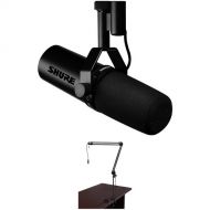 Shure SM7dB Dynamic Vocal Microphone and Broadcast Arm Kit