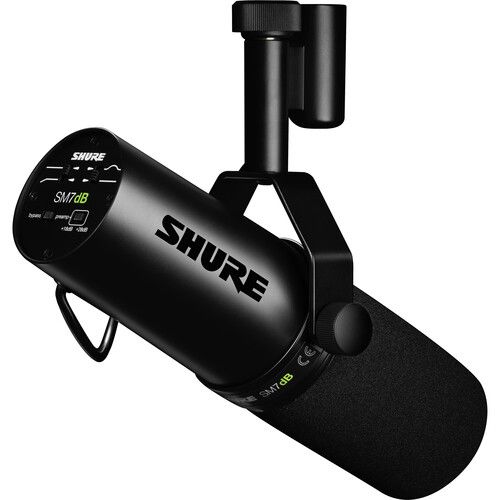  Shure SM7dB Vocal Microphone with Built-In Preamp