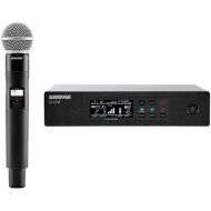 Shure QLXD24/SM58 Digital Wireless Handheld Microphone System Kit with SM58 Capsule (J50A: 572 to 608 + 614 to 616 MHz)