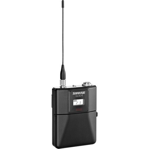  Shure QLXD124/85 Digital Wireless Combo Microphone System Kit with Bag (J50A: 572 to 608 + 614 to 616 MHz)