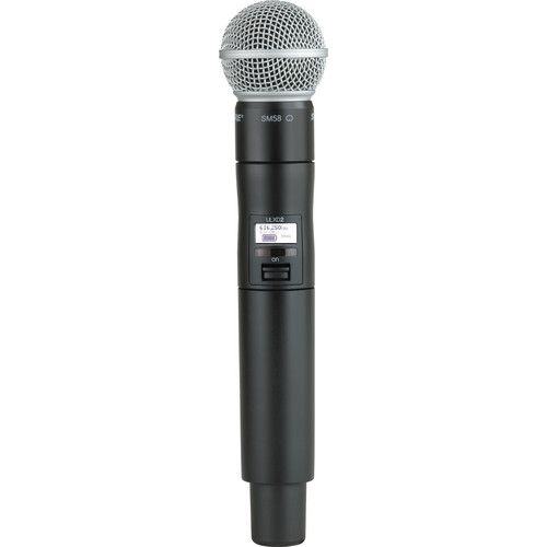  Shure ULX-D Digital Wireless Handheld Microphone Kit with SM58 Capsule (G50: 470 to 534 MHz)