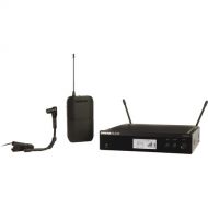 Shure BLX14R/B98 Rackmount Wireless Cardioid Instrument Microphone System (H9: 512 to 542 MHz)