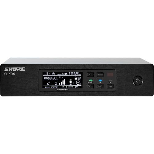  Shure QLXD124/85 Digital Wireless Combo Microphone System Kit (H50: 534 to 598 MHz)