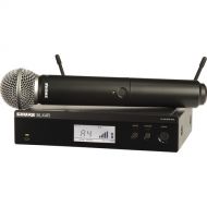 Shure BLX24R/SM58 Rackmount Wireless Handheld Microphone System with SM58 Capsule (H9: 512 to 542 MHz)