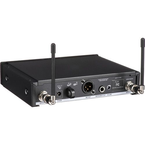  Shure BLX24R/SM58 Rackmount Wireless Handheld Microphone System with SM58 Capsule (H9: 512 to 542 MHz)