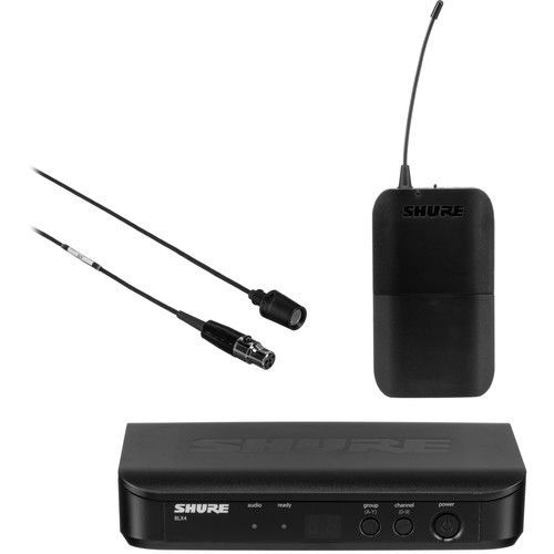  Shure BLX14/CVL Wireless Cardioid Lavalier Microphone System (H10: 542 to 572 MHz)