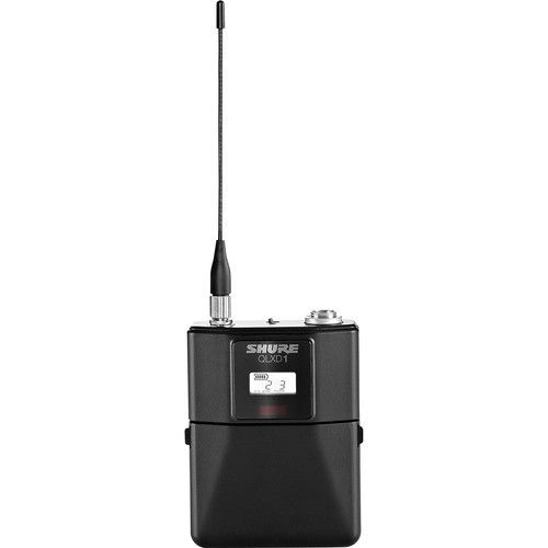  Shure QLXD1 Digital Wireless Bodypack Transmitter (H50: 534 to 598 MHz)