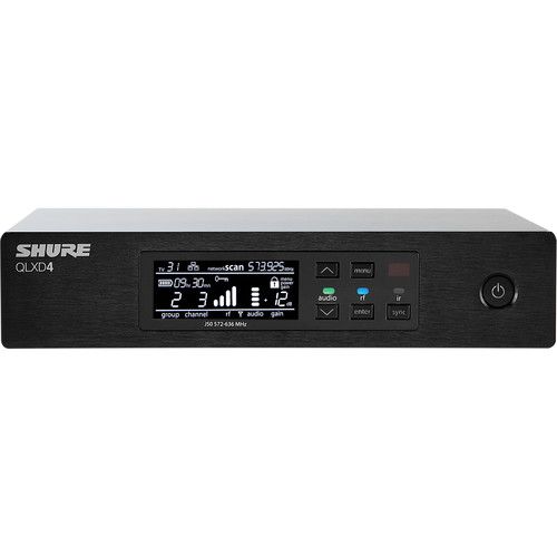  Shure QLXD124/85 Digital Wireless Combo Microphone System Kit (G50: 470 to 534 MHz)