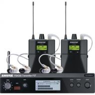 Shure PSM 300 Twin-Pack Pro Wireless In-Ear Monitor Kit (G20: 488 to 512 MHz)