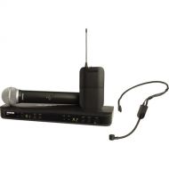 Shure BLX1288/PGA31 Dual-Channel Wireless Combo Headset & Handheld Microphone System (H10: 542 - 572 MHz)