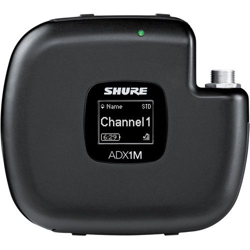  Shure ADX1M Digital Micro Bodypack Wireless Transmitter (G57: 470 to 608 MHz)