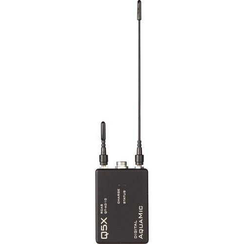  Shure QX5 QT-AD10 AquaMic Waterproof Wireless Bodypack Transmitter with LEMO 6-Pin Connector (G57: 470 to 608 MHz)