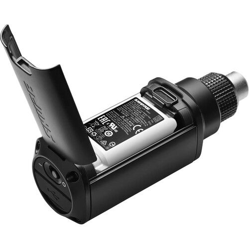  Shure SLXD3 Digital Plug-On XLR Transmitter (H55: 514 to 558 MHz)