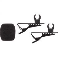 Shure RK376 Clips and Windscreen Kit for CVL Lavalier Microphone