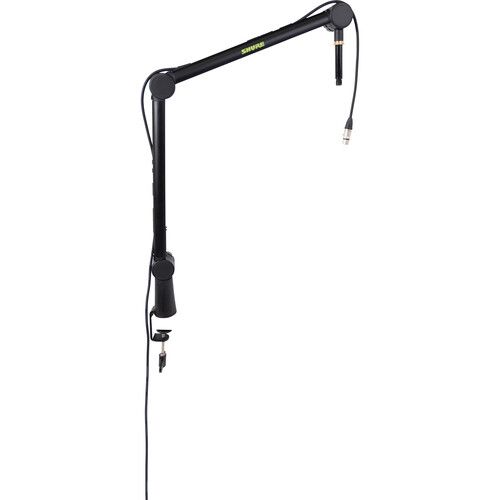  Shure MV7 Podcast Microphone Kit with Boom Stand and Headphones (Silver)