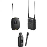 Shure SLXD135/WL85 Digital Camera-Mount Wireless Combo Mic System Kit with WL185 Lav, Plug-On Transmitter & SM63LB Long Handheld (G58: 470 to 514 MHz)