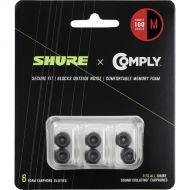 Shure 100 Series Comply Foam Sleeves for Shure Earphones (Medium, 3 Pair)