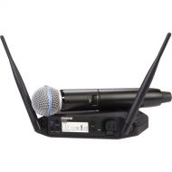 Shure GLXD24+ Dual-Band Wireless Vocal System with BETA 58A Microphone (Z3: 2.4, 5.8 GHz)