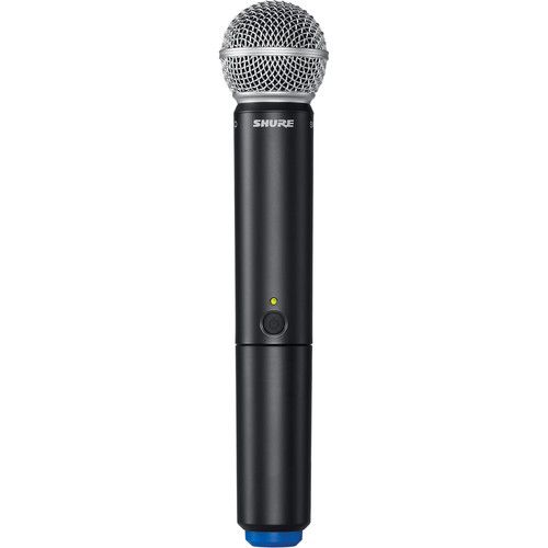  Shure BLX288/SM58 Dual-Channel Wireless Handheld Microphone System with SM58 Capsules (H9: 512 to 542 MHz)