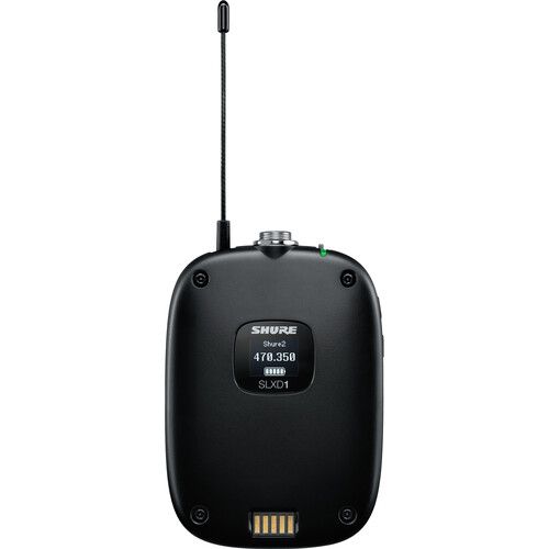  Shure SLXD14/93 Digital Wireless Omni Lavalier Microphone System (J52: 558 to 602 + 614 to 616 MHz)