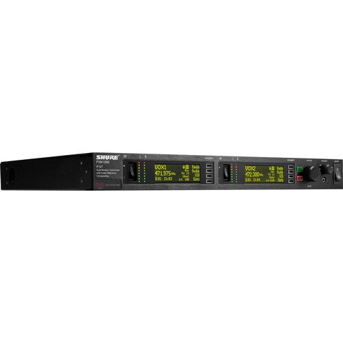  Shure P10T Full-Rack Dual-Channel Wireless Transmitter (X55: 941 to 960 MHz)