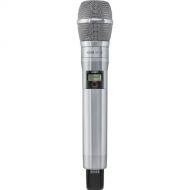 Shure ADX2FD/K9N Digital Handheld Wireless Microphone Transmitter with KSM9 Capsule (G57: 470 to 616 MHz, Nickel)