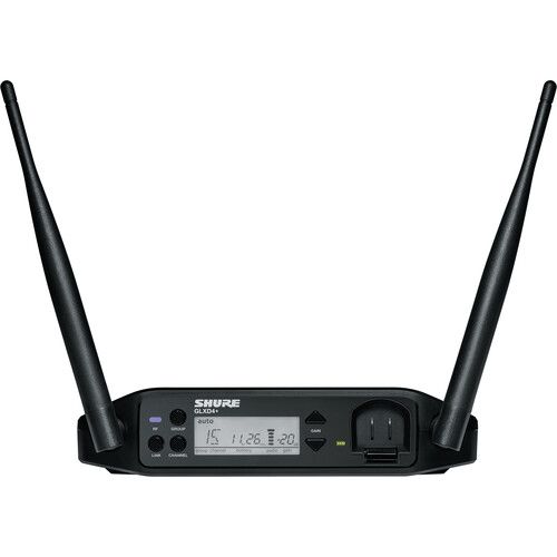  Shure GLXD14+ Dual-Band Wireless Guitar System (Z3: 2.4, 5.8 GHz)