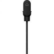 Shure DL4 DuraPlex Omnidirectional Miniature Lavalier Microphone for Bodypack Transmitters (Black, TA4F)