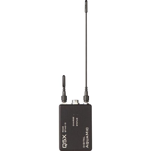  Shure QX5 QT-AD10 AquaMic Waterproof Wireless Bodypack Transmitter with LEMO 6-Pin Connector (K55: 606 to 694 MHz)