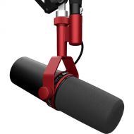 Shure SM7B Vocal Microphone (B&H 50th Anniversary Matte Red)