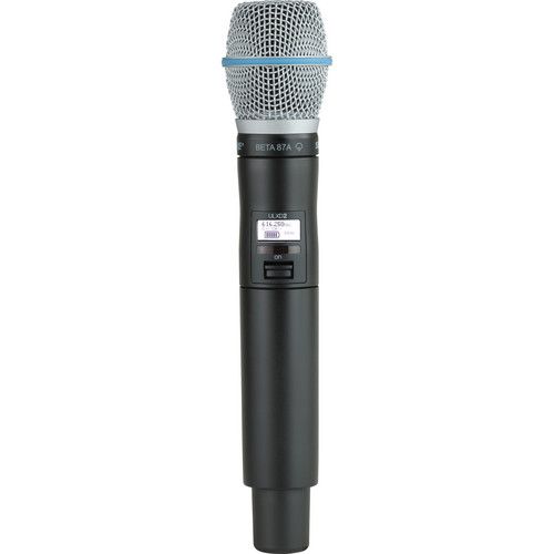  Shure ULX-D Digital Wireless Handheld Microphone Kit with Beta 87A Capsule (G50: 470 to 534 MHz)