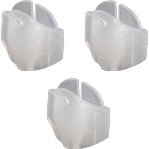  Shure Sticky Mount for TwinPlex Microphones (3-Pack, Clear)