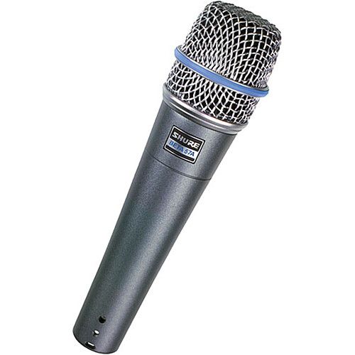  Shure Beta 57A Supercardioid Microphone with Stand and Cable Kit