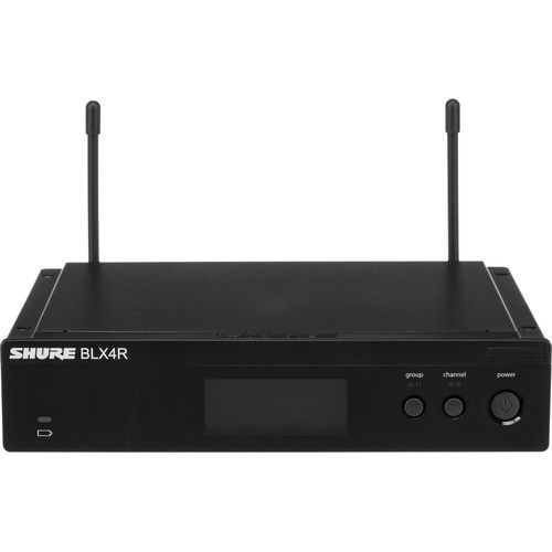  Shure BLX14R/MX53 Rackmount Wireless Omni Earset Microphone System (H10: 542 to 572 MHz)