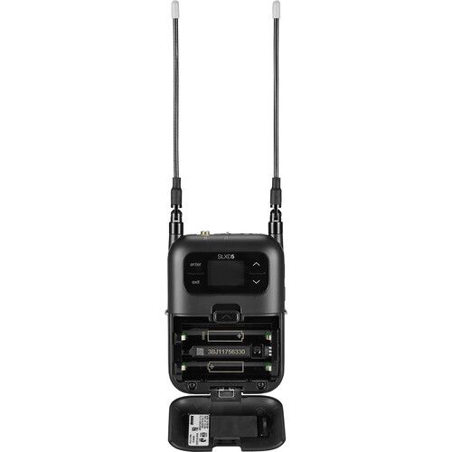  Shure SLXD5 Digital Camera-Mount Wireless Microphone Receiver (J52: 558 to 602 + 614 to 616 MHz)