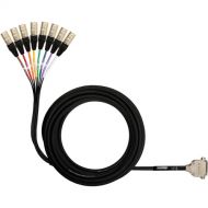 Shure DB25 to XLRM Cable (25')