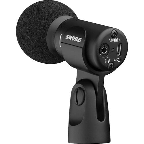  Shure MV88+ Home Kit Digital Stereo USB Condenser Microphone for Computers