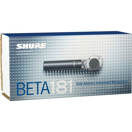  Shure BETA 181/O Omnidirectional Compact Side-Address Instrument Microphone